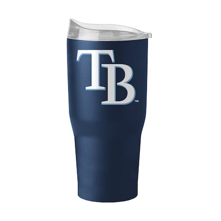 Logo Brands Tampa Bay Rays 30oz Flipside Powder Coat Tumbler 528-S30PT-34